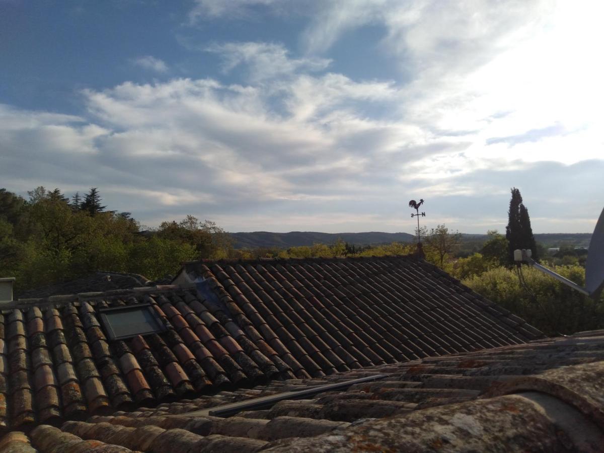 Maison De Village Familiale Pont Du Gard, Toit Terrasse, Barbecue, Fibre Vers Pont du Gard Exterior foto
